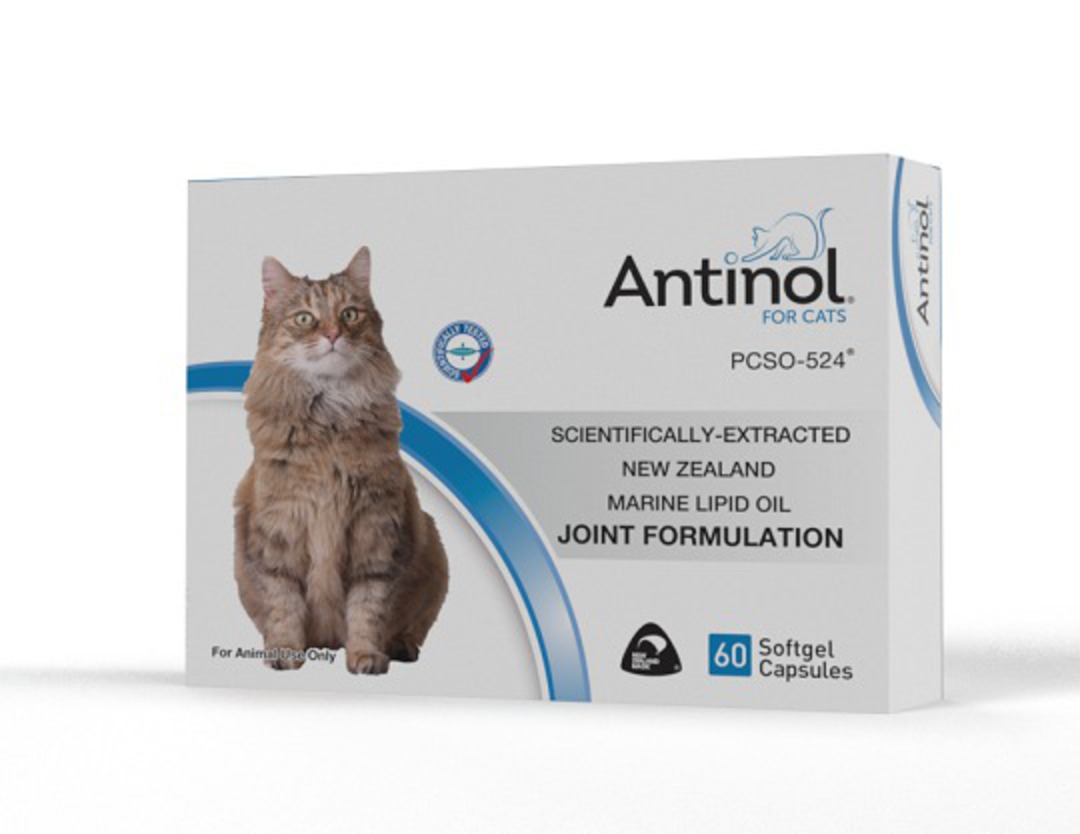 Antinol® for Cats - Joint formulation gel capsules 60 cap image 0